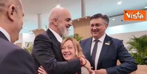 Edi Rama e Giorgia Meloni