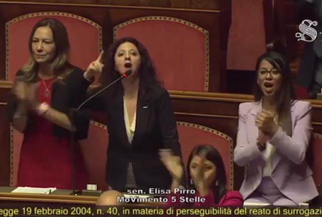 Maternità surrogata, bagarre in Senato. Pirro (M5s): "Di chi è il mio utero? Di Giorgia?"