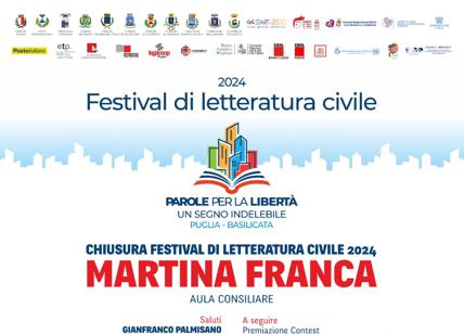 ERF Chiusura 'Festival Letteratura Civile' a Martina Franca (Ta)