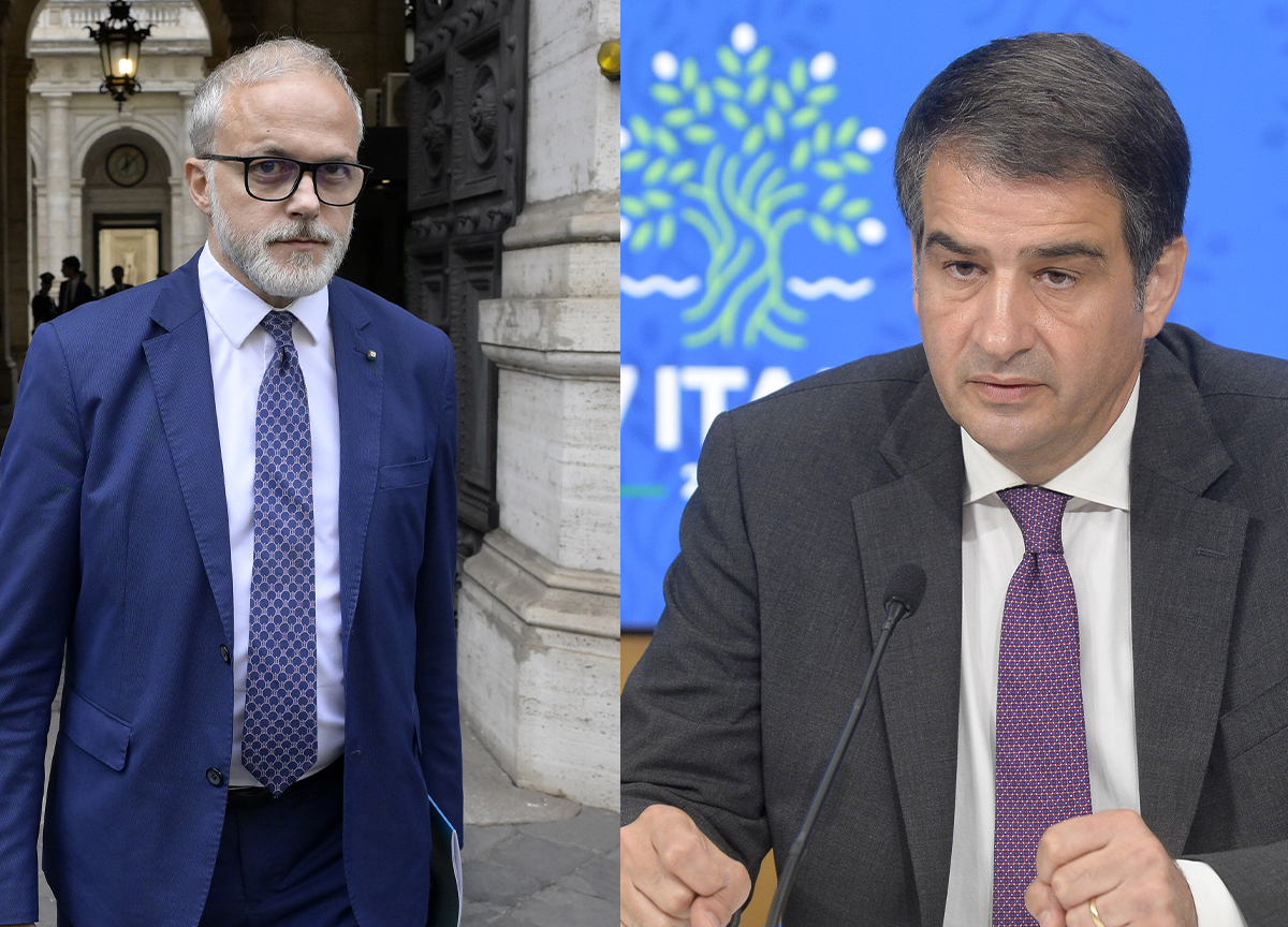 Ernesto Maria Ruffini  -  Ministro Raffaele Fitto  -