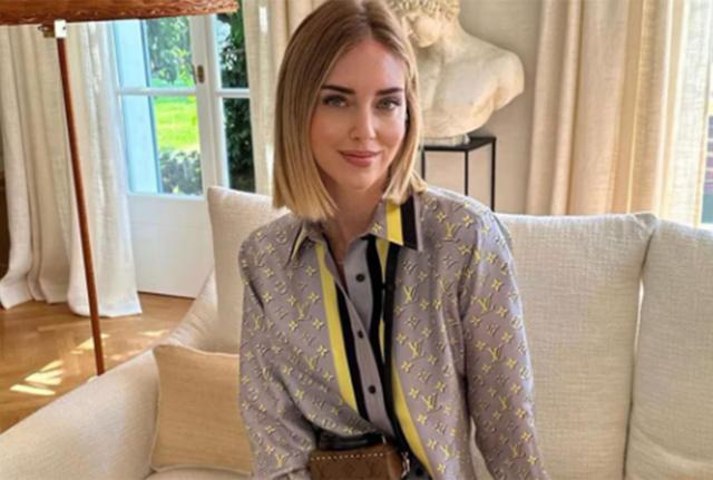 Chiara Ferragni a Villa Matilda, luglio 2023 (Instagram chiaraferragni)