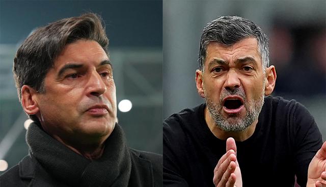 Paulo Fonseca - Sergio Conceicao (foto Lapresse)