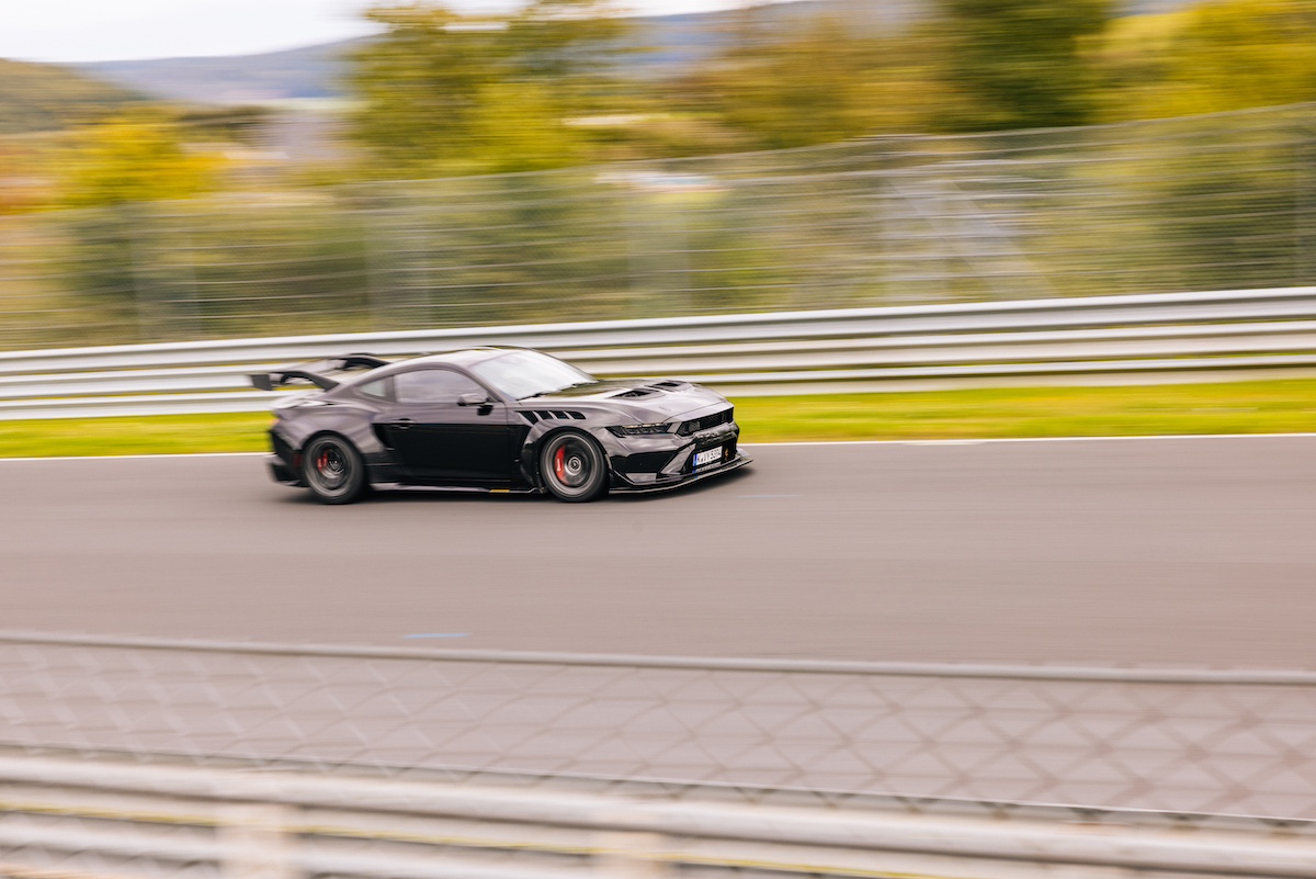 Ford Mustang GTD 2025 record storico al Nürburgring Nordschleife