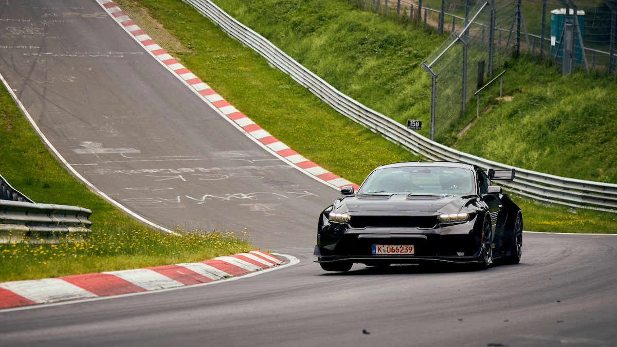 Ford Mustang GTD 2025 record storico al Nürburgring Nordschleife