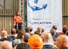 Fincantieri: "Respect For Future" fa tappa a Castellammare di Stabia
