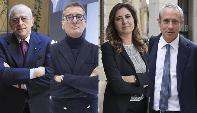 Francesco Gaetano Caltagiorne, Francesco Milleri,  Cristina Scocchia e Matteo Del Ffante