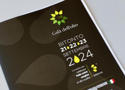 Bitonto, Galà dell’Olio 2024, per celebrare l’EVO e i migliori produttori italiani