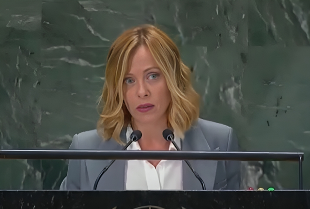 Discorso di Giorgia Meloni all' Onu