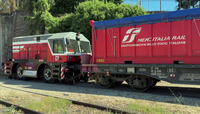 Gruppo FS, quattro nuovi mezzi green per il terminal merci di Pomezia