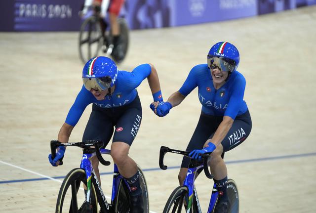 Chiara Consonni e Vittoria Guazzini - Foto Lapresse