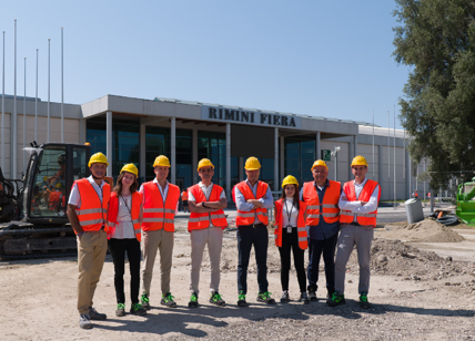 IEG, fiera di Rimini: avviati i lavori per due nuovi padiglioni temporanei