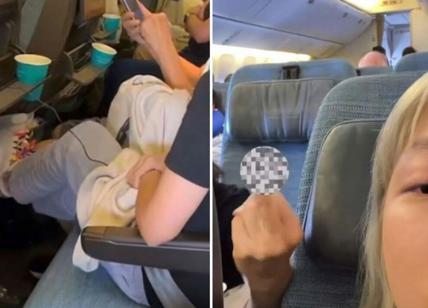 Molestie su una passeggera in volo, coppia bandita dalla compagnia aerea