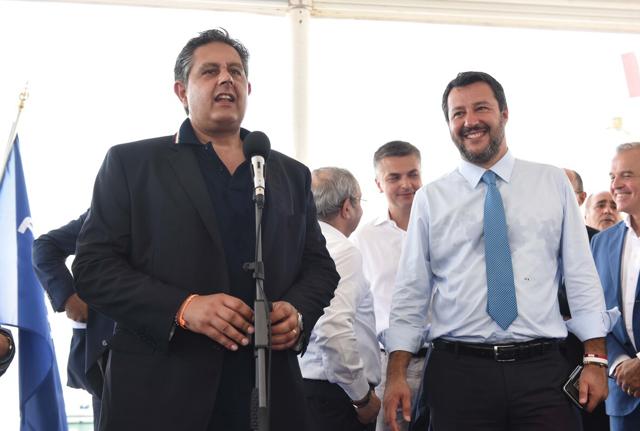 Giovanni Toti e Matteo Salvini