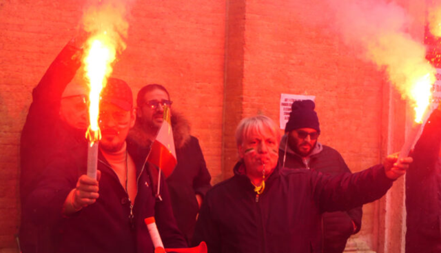 protesta degli Ncc a Roma