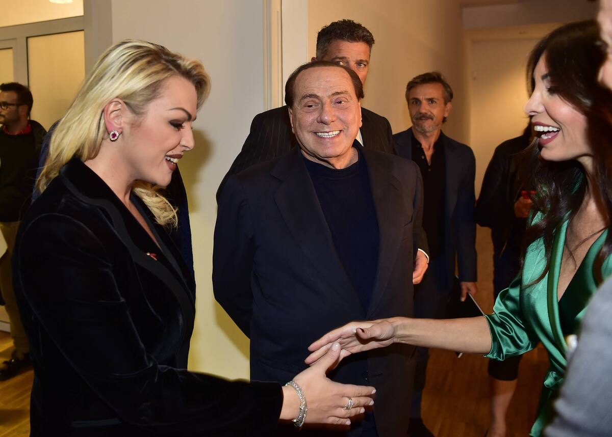 Silvio Berlusconi e Francesca Pascale