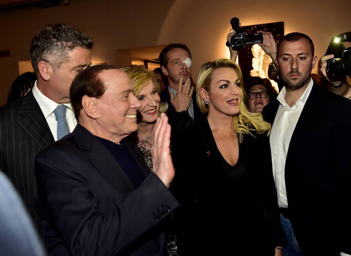 Silvio Berlusconi e Francesca Pascale