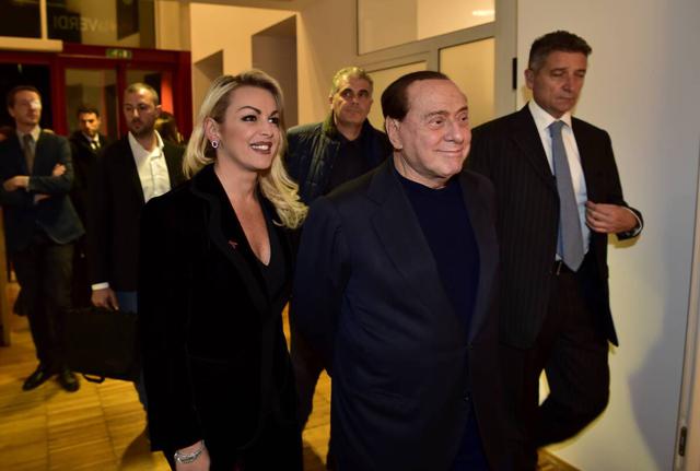 Silvio Berlusconi e Francesca Pascale