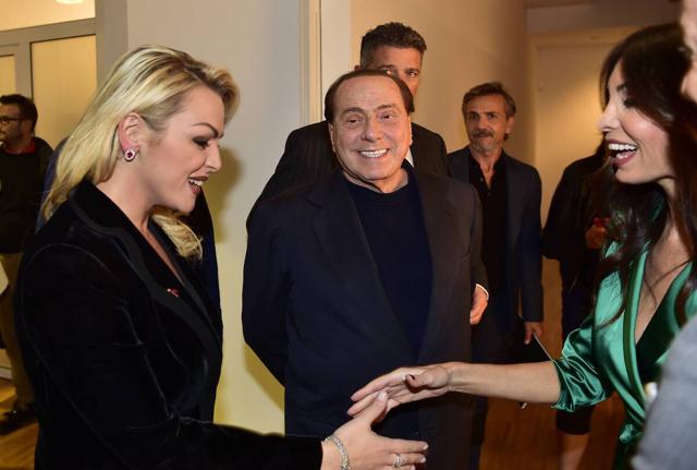 Silvio Berlusconi e Francesca Pascale