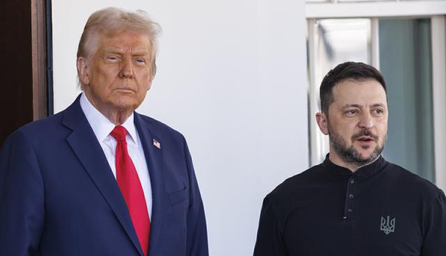 Donald Trump riceve il Presidente dell'Ucraina Volodymyr Zelensky Donald Trump riceve il Presidente dell'Ucraina Volodymyr Zelensky