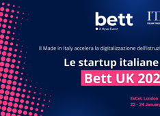 Il Made in Italy accelera la digitalizzazione dellâ€™istruzione: le startup italiane al BETT 2025