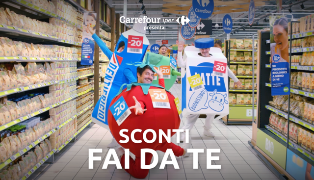 JAKALA, SBAM: la nuova campagna per Carrefour "Bollami" diventa un tormentone