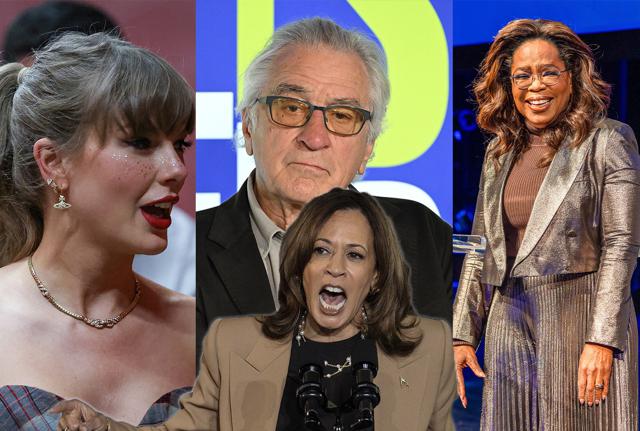 Kamala Harris - Taylor Swift - Robert de Niro - Oprah Winfrey