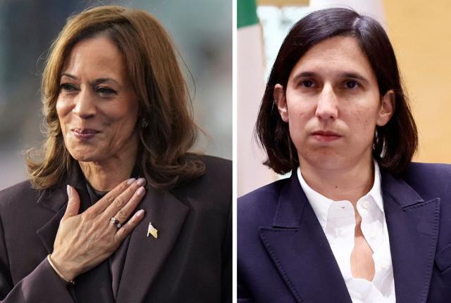 Kamala Harris ed Elly Schlein