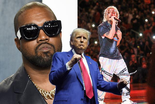 kanye west - Lill Pump - Donald Trump