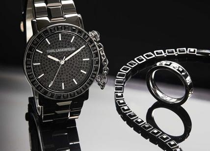Karl Lagerfeld e Morellato insieme, partnership per orologi-gioielli di lusso