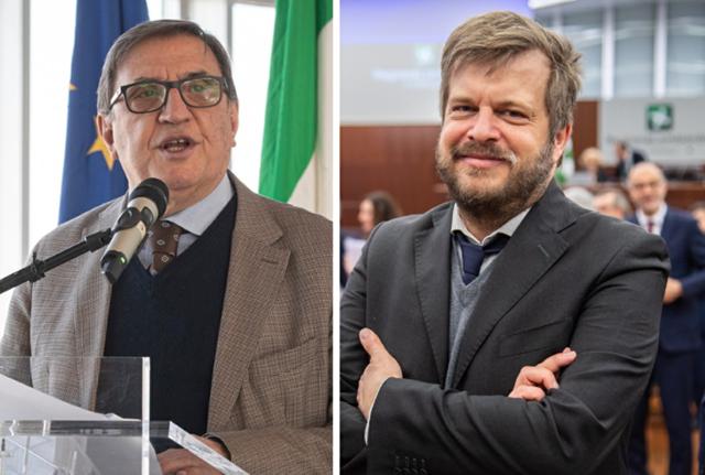 Romano La Russa e Pierfrancesco Majorino