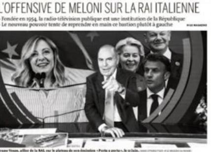 "Tele-Meloni" agita persino Le Monde, la crisi Rai finisce in prima pagina