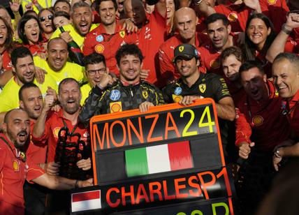 Charles Leclerc e la Ferrari vincono due volte: dopo il trionfo al Gp di Monza 2024 anche quello su SKY-TV8 negli ascolti tv