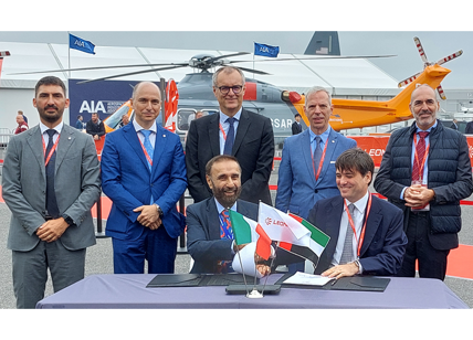 Leonardo, Falcon Aviation rafforza la collaborazione con l'ordine di un AW139
