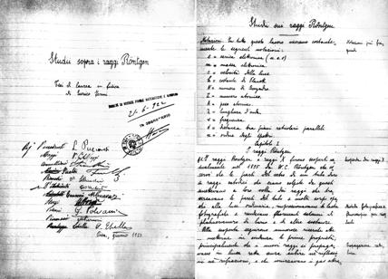 Le lettere "atomiche" di Enrico Fermi all'asta: ecco gli appunti del fisico