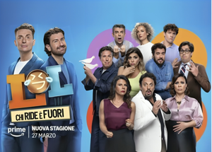 "LOL: Chi ride è fuori", la quinta stagione in arrivo su Prime Video: ecco le foto del comedy show