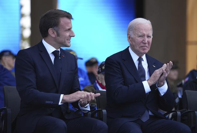 Macron,Biden e gli Alleati pronti a ricordare il D Day 01