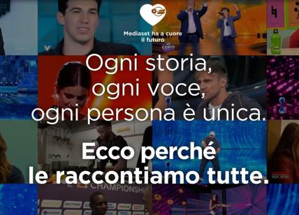 Mediaset ha a cuore il futuro, la campagna tv sui valori dell'inclusione