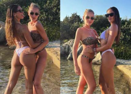 Melissa Satta al mare con le amiche, relax e foto che scaldano l'estate social 2024