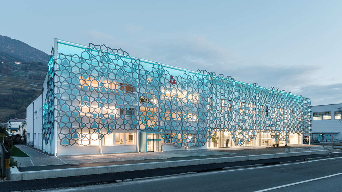 MiCROTEC Company building Bressanone MiCROTEC Company building Bressanone