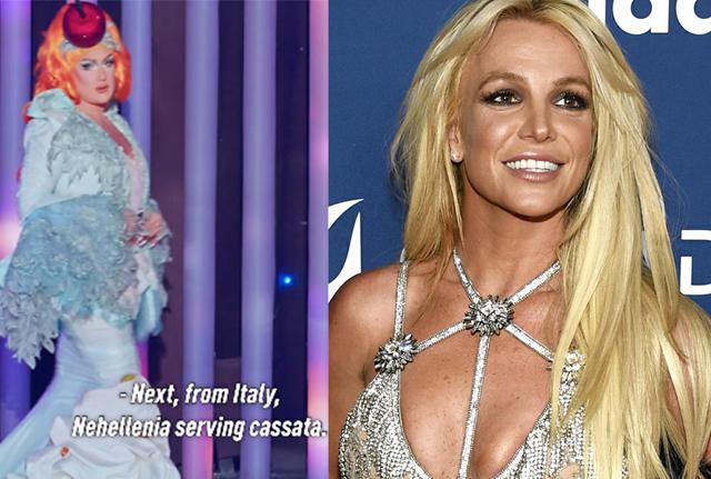 Nehellenia (Instagram nehellenia.90) - Britney Spears (foto Lapresse)