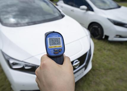 Nissan sperimenta la vernice refrigerante per auto