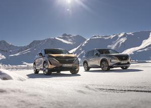 Nissan e il Vertical Winter Tour 2025: i crossover elettrificati protagonisti sulle Piste da Sci