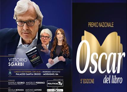 Premio “Oscar del libro”, il direttore Perrino intervista Sgarbi