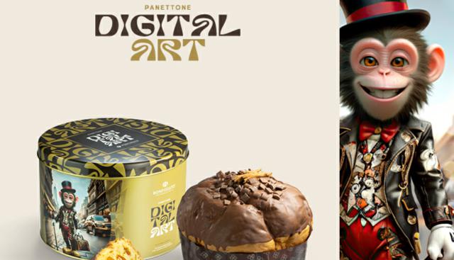 Panettone Barocco e Digital Art, il Natale 2024 diventa un'opera d'arte (golosa)