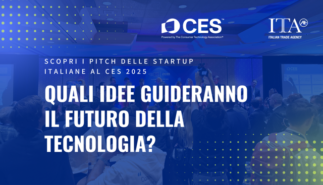 Quali idee guideranno il futuro della tecnologia? Scopri i pitch delle startup italiane al CES 2025 a Las Vegas