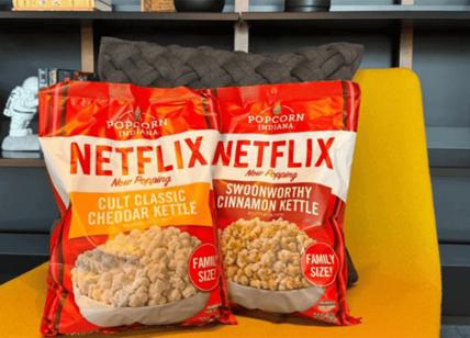 Netflix, non solo serie tv e film: lancia la linea di pop corn. Dove trovarli
