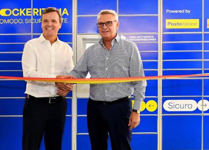 Poste Italiane e DHL eCommerce: installato il primo dei 10mila locker in Italia