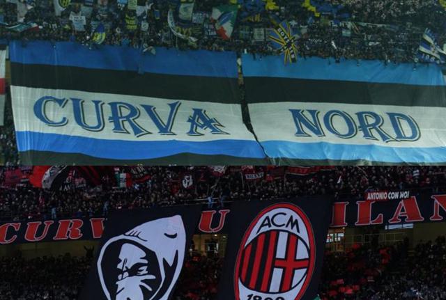 Curva Nord e Curva Sud