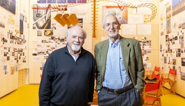 Antonio Ricci e Renzo Piano