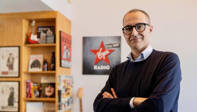 Rudi Bianchi, direttore di Virgin Radio